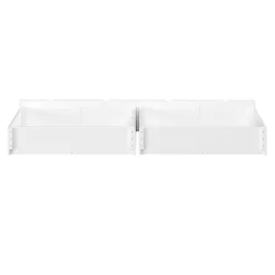 Set Of 2 Twin/Full Drawers White - AFI -Cozy Living Deals Store GUEST 2ce56e6b 8167 4007 b3ab 45752fb4a4bd