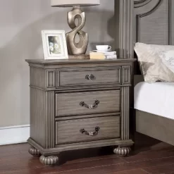 5pc Pennings Traditional Bedroom Set Gray - HOMES: Inside + Out -Cozy Living Deals Store GUEST 2db4d0b4 8ead 44a8 9445 491af31c6494