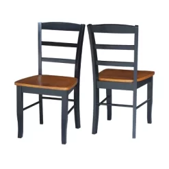 Set Of 3 42" Dual Table With 2 Madrid Chairs Dining Sets Black/Red - International Concepts -Cozy Living Deals Store GUEST 2e0dc604 7212 4f7c 8c01 12087ea77adb