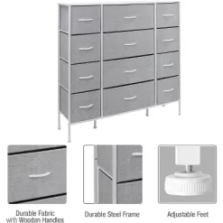 Sorbus Drawer Dresser For Bedroom Clothes Storage White 5 Sorbus Drawer Dresser For Bedroom Clothes Storage White -Cozy Living Deals Store GUEST 2e67ac76 3d03 47b6 a4cc fd1faad6f67e