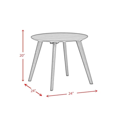 Rocco End Table Walnut - Picket House Furnishings 7 Rocco End Table Walnut - Picket House Furnishings - Image 7