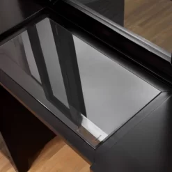 3pc Scrugham Contemporary 6 Drawer Vanity With Barstool Espresso - MiBasics -Cozy Living Deals Store GUEST 3007540d fef2 45f0 af0a 28dd0d5bc87b