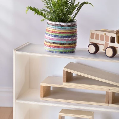 Guidecraft EdQ 3-Shelf Open Storage - 36" 2 Guidecraft EdQ 3-Shelf Open Storage - 36" - Image 2