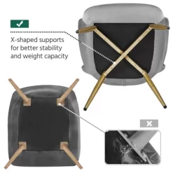 Yaheetech Accent Chair Modern Armchair For Living Room -Cozy Living Deals Store GUEST 30bc0de6 4b2b 4a58 bc6e b55a41ceab98