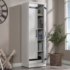 Homeplus 2 Door Kitchen Pantry Cabinet Soft White - Sauder -Cozy Living Deals Store GUEST 3155e3c7 75c4 4e6c ac2d b187c6e1ae02
