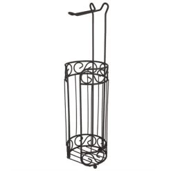 Home Basics Scroll Collection Freestanding Dispensing Toilet Paper Holder, Bronze 6 Home Basics Scroll Collection Freestanding Dispensing Toilet Paper Holder, Bronze -Cozy Living Deals Store GUEST 31c256fb 52b6 4fcd 8b0b 92c66be15f88