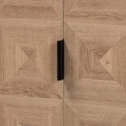 Darien Wood And Metal 2 Door Storage Cabinet Brown/Black - Baxton Studio -Cozy Living Deals Store GUEST 31ea9ac2 8cef 4d72 8491 f0cfcd2462e4