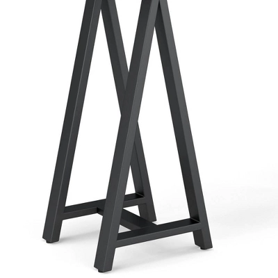 Hawkins Metal/Wood Console Sofa Table Walnut - WyndenHall 3 Hawkins Metal/Wood Console Sofa Table Walnut - WyndenHall - Image 3