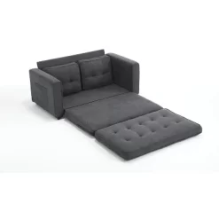 Convertible Folding Futon Sofa Bed, Dark Gray - ModernLuxe 17 Convertible Folding Futon Sofa Bed, Dark Gray - ModernLuxe -Cozy Living Deals Store GUEST 333857f0 fe22 41c0 9333 124a0fb49c9c