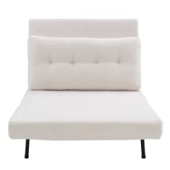 Roveen Fold Out Chair White - Powell Company -Cozy Living Deals Store GUEST 337fc8ca fe76 478f b7bb 5595c4f16595