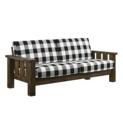 Jovie Gingham Rustic Sofa - HOMES: Inside + Out 9 Jovie Gingham Rustic Sofa - HOMES: Inside + Out -Cozy Living Deals Store GUEST 3395486d aa46 4a1a a252 72838a93d30e