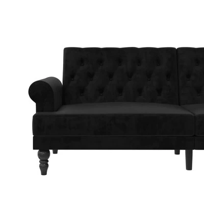 Cassidy Upholstered Futon - Paris Hilton X The Novogratz 10 Cassidy Upholstered Futon - Paris Hilton X The Novogratz - Image 10