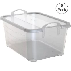 Life Story Clear Stackable Closet Organization & Storage Box, 55 Quart (8 Pack) -Cozy Living Deals Store GUEST 3528f422 91de 417a 9cad 4079c6ce77c2