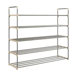 Hastings Home Five-Tier 30-Pair Shoe Storage Rack 10 Hastings Home Five-Tier 30-Pair Shoe Storage Rack -Cozy Living Deals Store GUEST 35db5a01 186c 4e2f a31c 3d76eb12f1cd