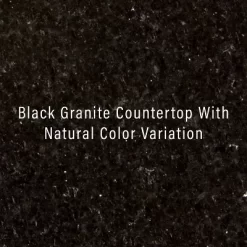 Cambridge Granite Top Portable Kitchen Island/Cart Cherry/Black - Crosley -Cozy Living Deals Store GUEST 35f73674 1a02 4603 8162 a8d381c8fc47