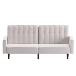 Merrick Lane Mid Century Modern Split-Back Sofa Futon With 3 Recline Positions -Cozy Living Deals Store GUEST 37580333 97f4 42ef a0fa 62c596a1d2a9