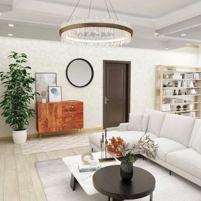 Modern Metal Buffet Brown - Olivia & May 13 Modern Metal Buffet Brown - Olivia & May - Image 13