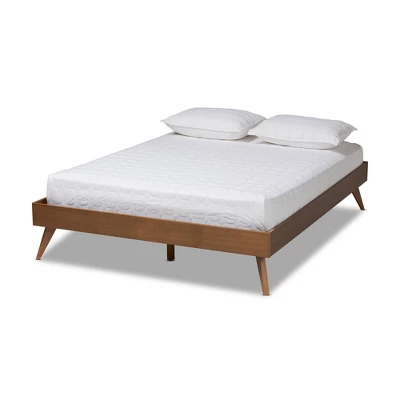 Lissette Wood Platform Bed Frame - Baxton Studio 7 Lissette Wood Platform Bed Frame - Baxton Studio - Image 7
