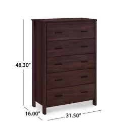 3pc Olimont Contemporary Dresser And Nightstand Set Walnut - Christopher Knight Home -Cozy Living Deals Store GUEST 392bb0e2 f376 4f7d 84e7 d77248dead3a