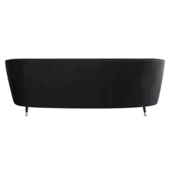 92" Achim Sofa Black Velvet - Acme Furniture -Cozy Living Deals Store GUEST 3987439f a2a2 4f9d bac0 2033ada769f4