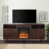Ronan Modern Storage With Electric Fireplace TV Stand For TVs Up To 65" - Saracina Home