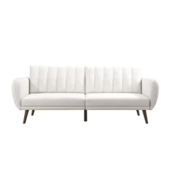 Brittany Futon Convertible Sofa Faux Leather - Novogratz 24 Brittany Futon Convertible Sofa Faux Leather - Novogratz -Cozy Living Deals Store GUEST 3b6439e1 4e55 4939 8533 01201042b793