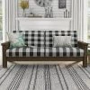 Jovie Gingham Rustic Sofa - HOMES: Inside + Out