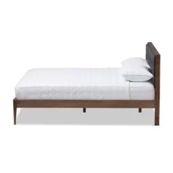 Jupiter Mid Tufted Platform Bed Gray - Baxton Studio -Cozy Living Deals Store GUEST 3d0c71db a786 4b28 8218 0e9a7adeb3f4