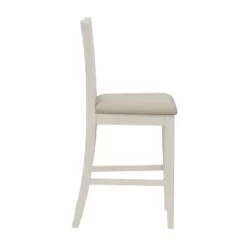 Pebblebrook Wood Slat Back Counter Height Stool White Wire Brush - Hillsdale Furniture -Cozy Living Deals Store GUEST 3d4dc372 a290 4ec3 bb38 49c5e9633e5a