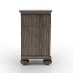 3pc Pennings Traditional Bed Set With 2 Nightstands Gray - HOMES: Inside + Out -Cozy Living Deals Store GUEST 3d9cab84 72fb 457c b822 495aeda79004