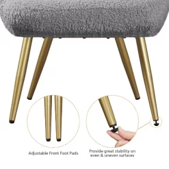 Yaheetech Modern Boucle Fabric Accent Chair For Living Room Bedroom 13 Yaheetech Modern Boucle Fabric Accent Chair For Living Room Bedroom -Cozy Living Deals Store GUEST 3dc28a61 24bf 46de 8a4c d2dff249b83f