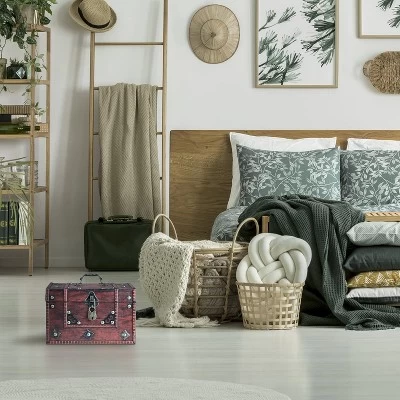 Brynnberg 9,4"x7,9"x5,9" Wooden Unique Handmade Decorative Wooden Box With Lock - Vintage 6 Brynnberg 9,4"x7,9"x5,9" Wooden Unique Handmade Decorative Wooden Box With Lock - Vintage - Image 6