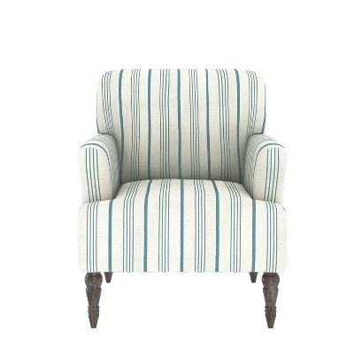 Everlee Armchair With Gray Wash Legs - Handy Living 9 Everlee Armchair With Gray Wash Legs - Handy Living - Image 9