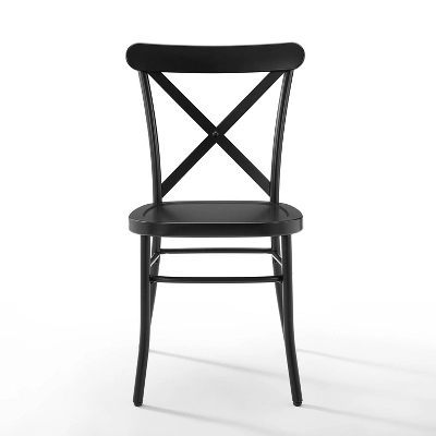Set Of 2 Camille Dining Chair Matte Black - Crosley 3 Set Of 2 Camille Dining Chair Matte Black - Crosley - Image 3