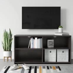 Storage TV Stand For TVs Up To 43" Black - Room Essentials™