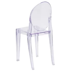 Emma And Oliver Ghost Side Chair In Transparent Crystal -Cozy Living Deals Store GUEST 441bb44b ba9a 4e60 a249 cd801ed9a9da