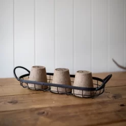 Oblong Black Metal Basket - Foreside Home & Garden -Cozy Living Deals Store GUEST 442f98fe 320c 46f4 920a 076064345e13