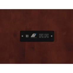 Full Deerfield Murphy Bed Chest With Charger Walnut - AFI -Cozy Living Deals Store GUEST 44be225d de7a 4e93 86ba 9c7e50b8faf7