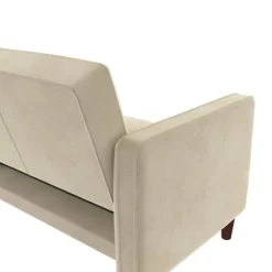 Isabella Tufted Transitional Futon - Room & Joy -Cozy Living Deals Store GUEST 44ea7527 dd23 4cb4 99c7 766b7f02d5b5