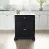 Alexandria Stone Top Portable Kitchen Island/Cart - Crosley