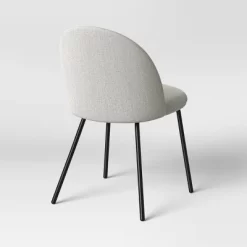 2pk Nils Metal Base Dining Chairs Gray Woven Fabric - Project 62™ -Cozy Living Deals Store GUEST 45a6c712 82aa 4778 97a5 304fda22d057