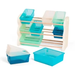 Totes Tidy Storage Bin Organizer Soft Sky - B. Spaces 7 Totes Tidy Storage Bin Organizer Soft Sky - B. Spaces -Cozy Living Deals Store GUEST 4655556a 1c2d 44c4 9ccb 3fc0f9202287