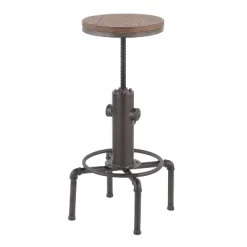 Hydra Industrial Adjustable Barstool - LumiSource -Cozy Living Deals Store GUEST 4719e1f5 0b31 4a5f b019 1dc1a3a32c2d