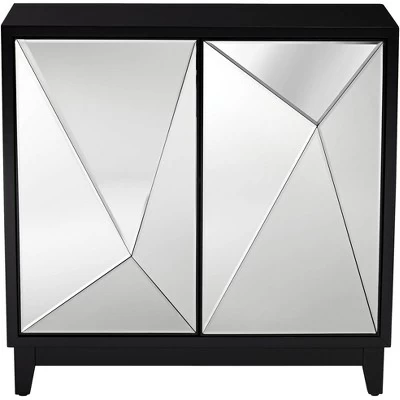 Studio 55D Bradley 36" 2-Door Mirrored Accent Cabinet 5 Studio 55D Bradley 36" 2-Door Mirrored Accent Cabinet - Image 5