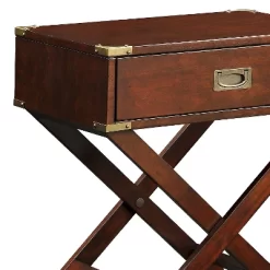 Borden Campaign Accent Table - Inspire Q