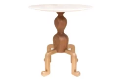 Inmod Juno Marble Side Table White/Gold -Cozy Living Deals Store GUEST 4904ce6b b030 41f3 b14d 8f5110ca89a5