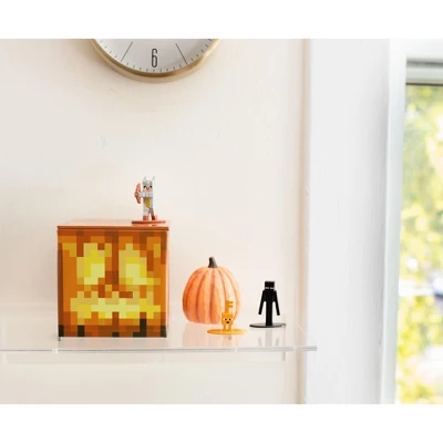 Ukonic Minecraft Jack O'Lantern Tin Storage Box Cube Organizer With Lid | 4 Inches 5 Ukonic Minecraft Jack O'Lantern Tin Storage Box Cube Organizer With Lid | 4 Inches - Image 5