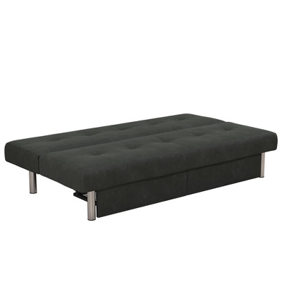 Saddie Futon With Storage Drawers Gray - Room & Joy 12 Saddie Futon With Storage Drawers Gray - Room & Joy - Image 12