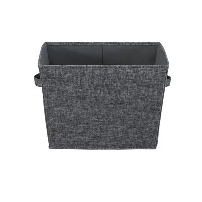 Household Essentials 2pk Medium Tapered Bins Graphite 3 Household Essentials 2pk Medium Tapered Bins Graphite - Image 3