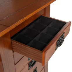 Delia Jewelry Armoire Brown - Powell Company -Cozy Living Deals Store GUEST 4a0d7c99 51bd 4cd2 8472 6e8b493f88a0